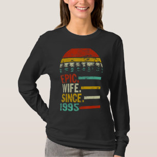 Camiseta Mulher Esposa Epic Desde 1995