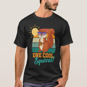 Camiseta Mulher esquilo miúdos homens Esquilo Dia de Apreci