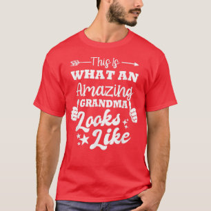 Camiseta Mulher, Essa Vovó É Incrível Parece Com A Mãe