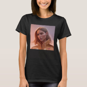 Camiseta Mulher Essência Legal Pôr do Sol Rosa Piloto Viage