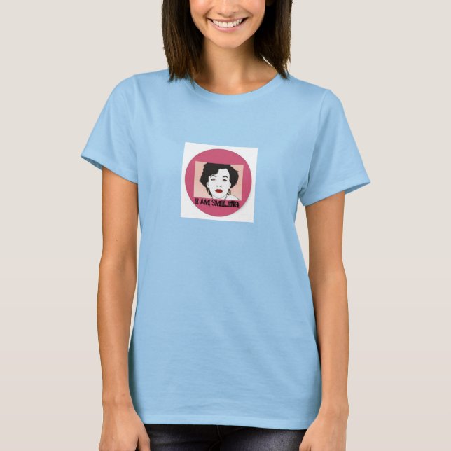 Camiseta Mulher expressiva (Frente)