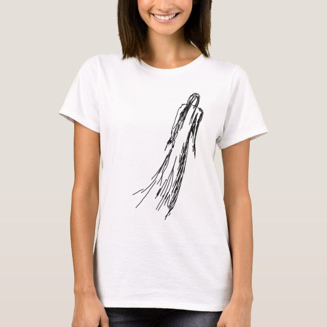 Camiseta Mulher Fantasma (Frente)