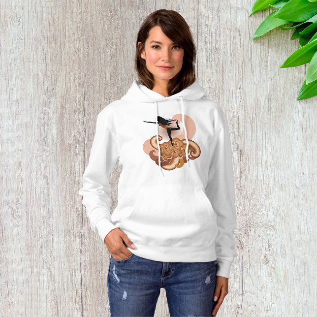 Camiseta Mulher Fazendo Yoga (Criador carregado)