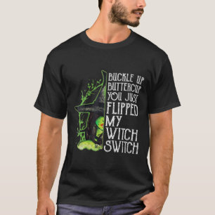 Camiseta Mulher Feiticeira Enfiada No Copo De Manteiga Que