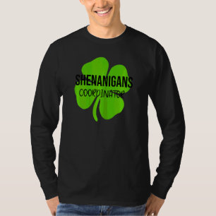Camiseta Mulher feminina Shenanigans Coordenadora Santo Pat