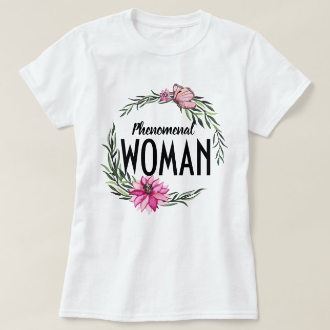 Camiseta Mulher Fenomenal (Frente do Design)