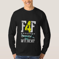 Mulher ferida F4f Wildcat Wwii Fighter Airplan