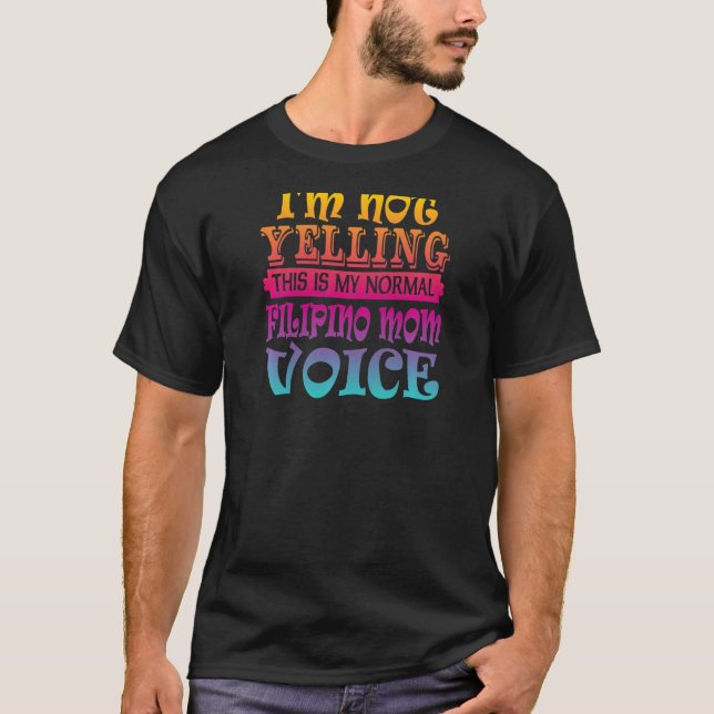 Camiseta Mulher Filipina Mãe (Frente)