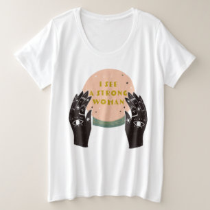 Camiseta Mulher Forte