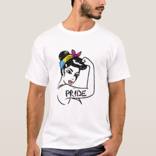 Camiseta Mulher Forte E Inseparável Orgulho Pansexual Da M