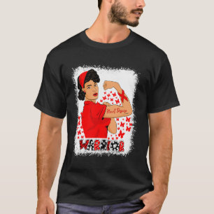 Camiseta Mulher Forte Insuficiência Cardíaca Congestiva Gue