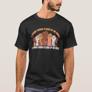 Camiseta Mulher forte se defende Feminista