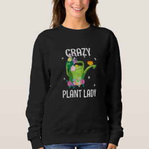 Camiseta Mulher Gardener Plant Florist Crazy Lady