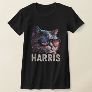 Camiseta Mulher Gato Sem Fios, Harris 2024