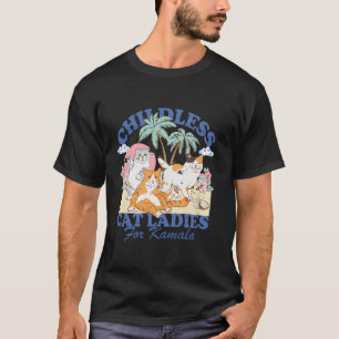 Camiseta Mulher Gato Sem Fios Para A Eleição De Kamala Harr