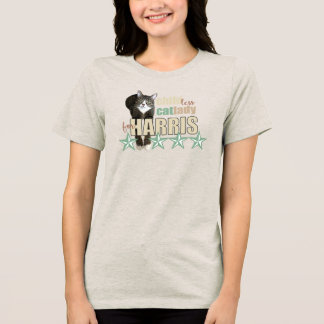 Camiseta Mulher Gato sem Fios para Harris tee