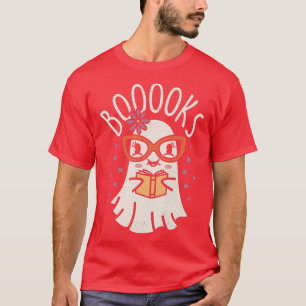 Camiseta Mulher: Ghost Book em forma de lince Lendo Profess