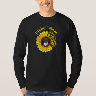 Camiseta Mulher: Girassol Sunflower Mamãe Cachorro