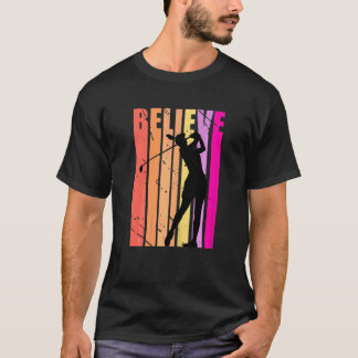 Camiseta Mulher Golf Golfe Joga Golf Coach Motiva