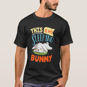 Camiseta Mulher Gráfica Bonita Dormindo Mano Homens Filhos 