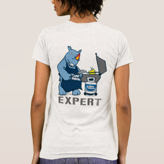 Camiseta Mulher "Grilling Expert" Blue Rhino