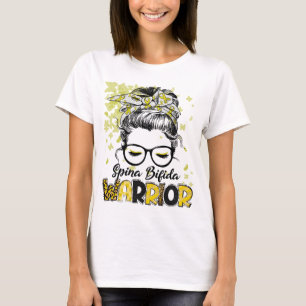 Camiseta Mulher Guerreira da Espinha Bífida Sobrevivente Me