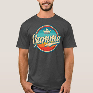 Camiseta Mulher Gumma Nome Retro Funny Vintage Estilo Avô