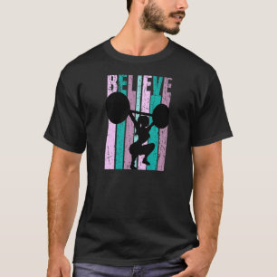 Camiseta Mulher: Gym Loving Barbell Squatting K