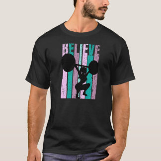 Camiseta Mulher: Gym Loving Barbell Squatting K