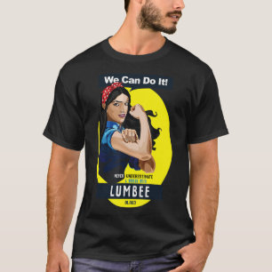 Camiseta Mulher indígena nativa americana nativa jamais co
