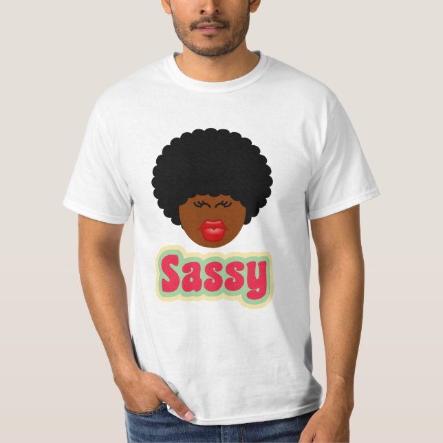 Camiseta Mulher insolente chique (Frente)