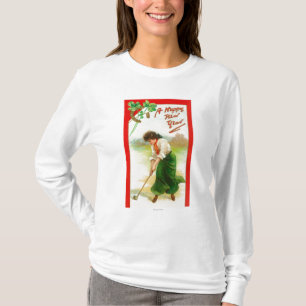 Camiseta Mulher irlandesa aproximadamente para bater o