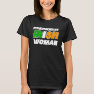 Camiseta Mulher Irlandesa Fenomenalmente Irlanda
