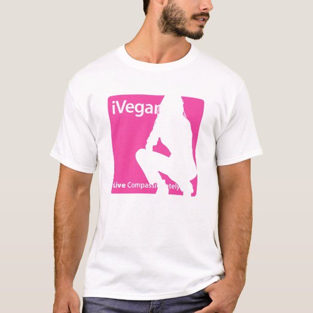 Camiseta mulher iVegan (Frente)