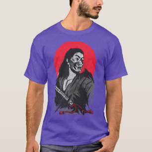 Camiseta Mulher japonesa Samurai Warrior Onna Musha