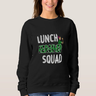 Camiseta Mulher Leopard Equipe Almoçando Heroínas Esquadrão