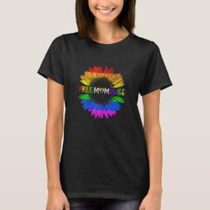 Camiseta Mulher Livre Mãe Abraça Orgulho gay Lgbt Daisy Rai