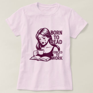 Camiseta Mulher Livro & Café