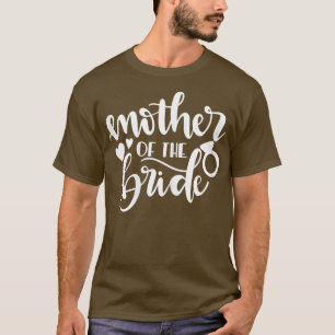 Camiseta Mulher Mãe Da Noiva Casando Para Ba