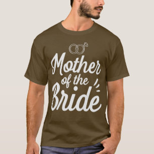 Camiseta Mulher Mãe da noiva Engraçado June Bridal Weddi