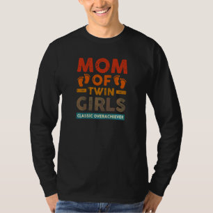 Camiseta Mulher Mãe De Gêmeas Gêmeas, Gêmeas Clássicas, Gêm