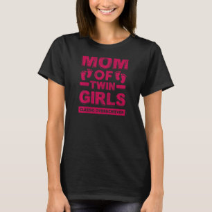 Camiseta Mulher Mãe De Gêmeas Gêmeas, Gêmeas Clássicas, Gêm