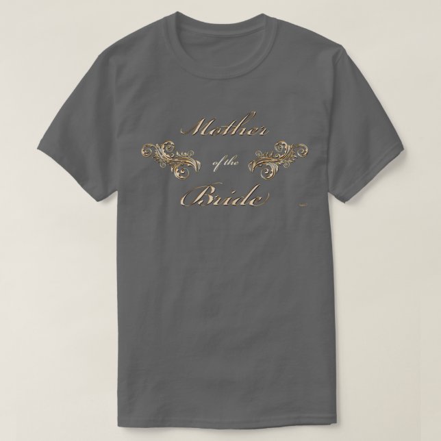 Camiseta Mulher Mãe do ouro nobre inspirada (Frente do Design)