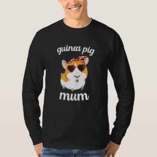 Camiseta Mulher Mãe Guiné Porcos Mulheres Guiné Porco múmia