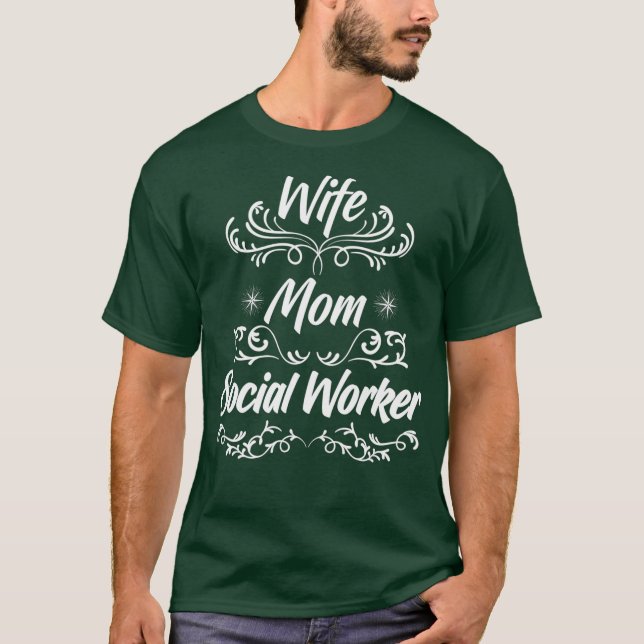 Camiseta Mulher Mãe Trabalhadora Social Floral (Frente)