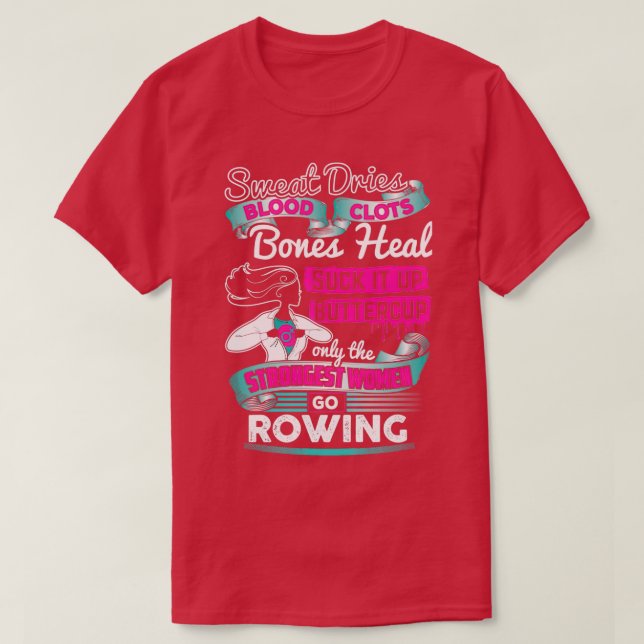 Camiseta Mulher Mais Forte Torna-Se Removendo (Frente do Design)