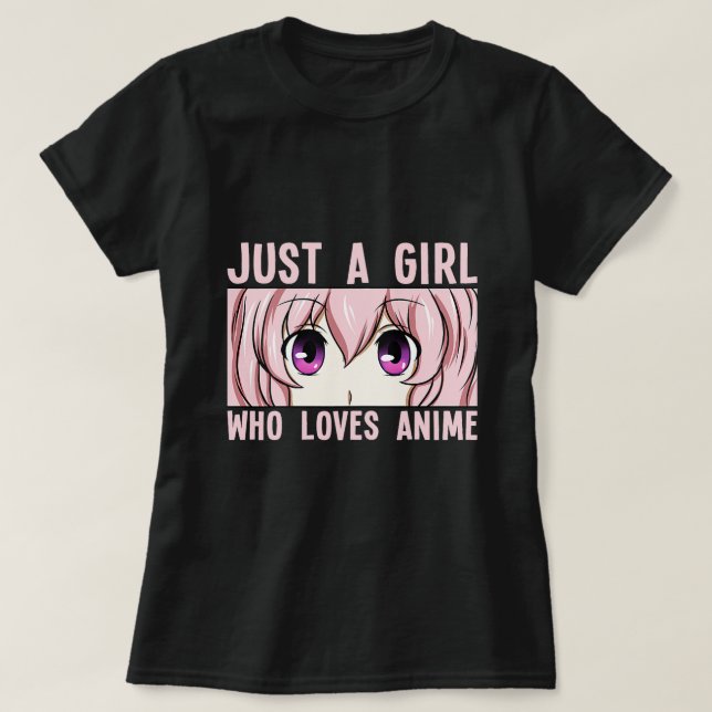 Camiseta Mulher: Manga anime presente de desenho em quadrin (Frente do Design)