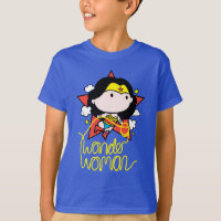 Mulher Maravilha Chibi Voando com Laço