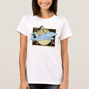 Camiseta Mulher Maravilha com Jet