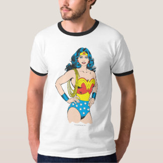Camiseta Mulher Maravilha | Dose de Vintage com Laço